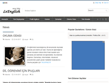 Tablet Screenshot of leenglish.com
